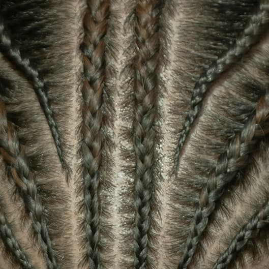 4 Dutch braids at BEAUTY&RAGE in Albuquerque, NM